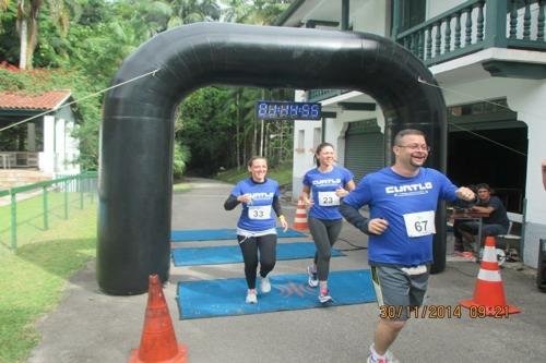 Participantes da 1ª Edição da Corrida e Caminhada Amigos do Horto / Foto: Dimas Nuno